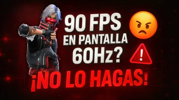¿Es posible jugar a 90 FPS en un celular con pantalla de 60Hz? No lo hagas!